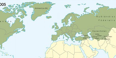 Karte: Das OSZE-Europa 2005
