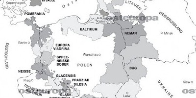 Karte: Polen: Euroregionen