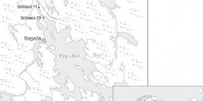 Karte: Russland: Der Weißmeer-Ostsee-Kanal