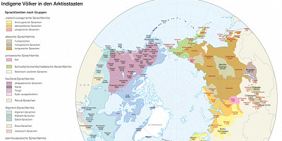 Karte: Indigene Völker der Arktis