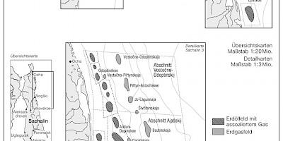 Karte: Russland: Ölfelder vor Sachalin (2004)